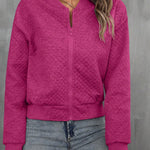 Zip Up Long Sleeve Jacket