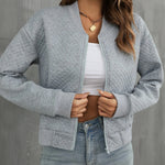 Zip Up Long Sleeve Jacket