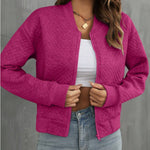 Zip Up Long Sleeve Jacket