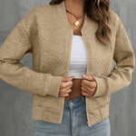 Zip Up Long Sleeve Jacket