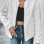 Zip Up Long Sleeve Jacket