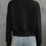 Zip Up Long Sleeve Jacket