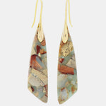 Handmade Natural Stone Dangle Earrings