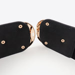 Double D Buckle PU Belt