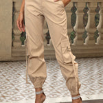 High Waist Cargo Pants
