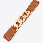 Chain Detail Elastic Belt