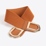 Double D Buckle PU Belt