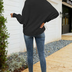 V-Neck Dolman Sleeve Sweater