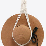 Macrame Hat Hanger