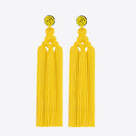 Beaded Tassel Earrings