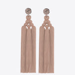 Beaded Tassel Earrings