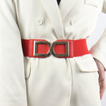 Double D Buckle PU Belt