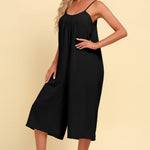 Spaghetti Strap Scoop Neck Jumpsuit