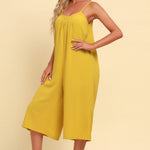 Spaghetti Strap Scoop Neck Jumpsuit