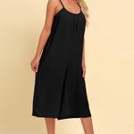 Spaghetti Strap Scoop Neck Jumpsuit