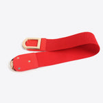 Double D Buckle PU Belt