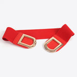 Double D Buckle PU Belt