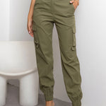 High Waist Cargo Pants
