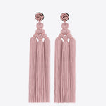 Beaded Tassel Earrings