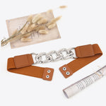 Chain Detail Elastic Belt