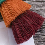 Layered Tassel Keychain