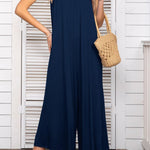 Spaghetti Strap Scoop Neck Jumpsuit