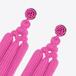 Beaded Tassel Earrings