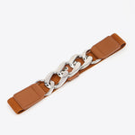 Chain Detail Elastic Belt