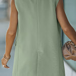 Longline Blazer Vest with Pockets