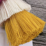 Layered Tassel Keychain