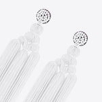 Beaded Tassel Earrings