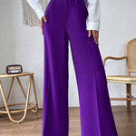 High Waist Wide Leg Pants
