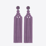 Beaded Tassel Earrings