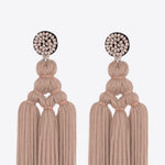Beaded Tassel Earrings