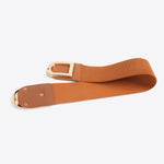 Double D Buckle PU Belt