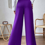 High Waist Wide Leg Pants