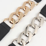 Chain Detail Elastic Belt