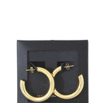 Tube Open Hoop Earring