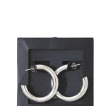Tube Open Hoop Earring