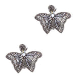 Butterfly Beaded Fashion Earrings