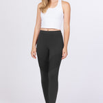 Pintuck Detail Ponte Pants