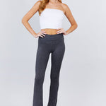 Banded Waist Yoga Pants