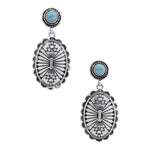 Western Concho Earring