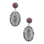 Western Concho Earring