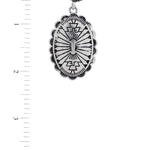 Western Concho Earring