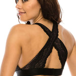 Criss-cross Lace Bralette