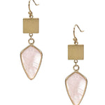 Fashion Marbling Stone Dangle Earring