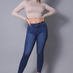 Long Sleeve Purl Edge Layer Top