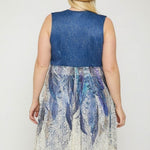 Sleeveless, Lace Cardigan