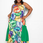 Splice Tropical Dress